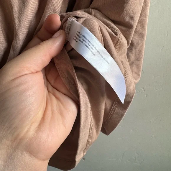 Eloquii Cream Draped Short Sleeve Blouse - Picture 5 of 6